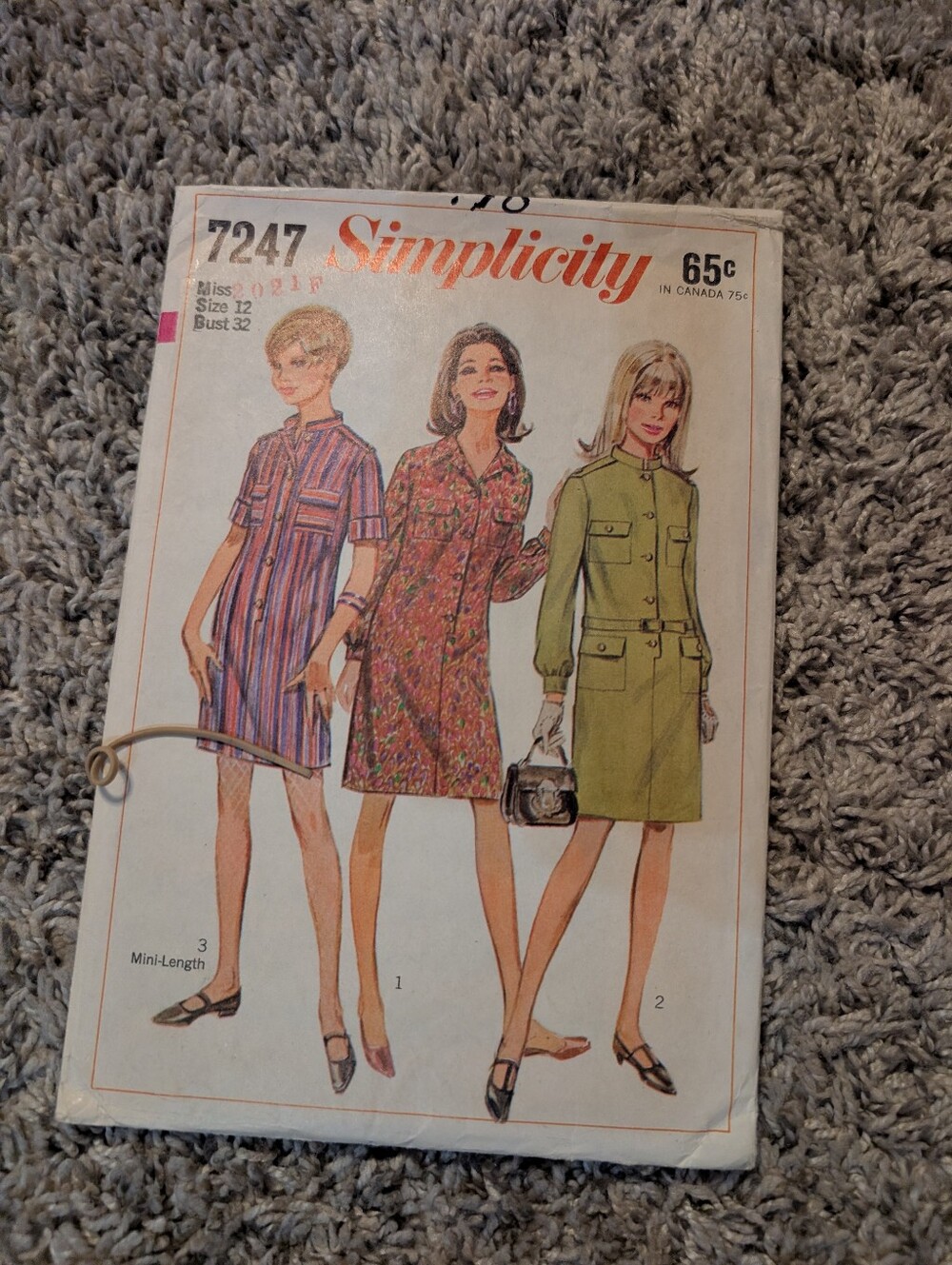 Vintage Simplicity Pattern